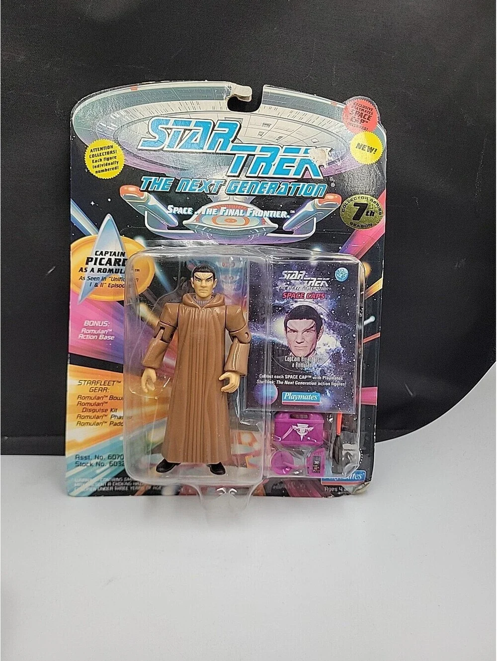 Star Trek The Next Generation Vintage Playmates Action Figure Lot of 6 NIP